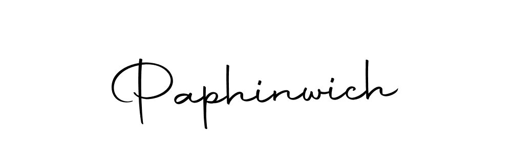 You can use this online signature creator to create a handwritten signature for the name Paphinwich. This is the best online autograph maker. Paphinwich signature style 10 images and pictures png