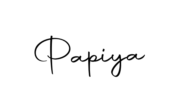 How to make Papiya name signature. Use Autography-DOLnW style for creating short signs online. This is the latest handwritten sign. Papiya signature style 10 images and pictures png