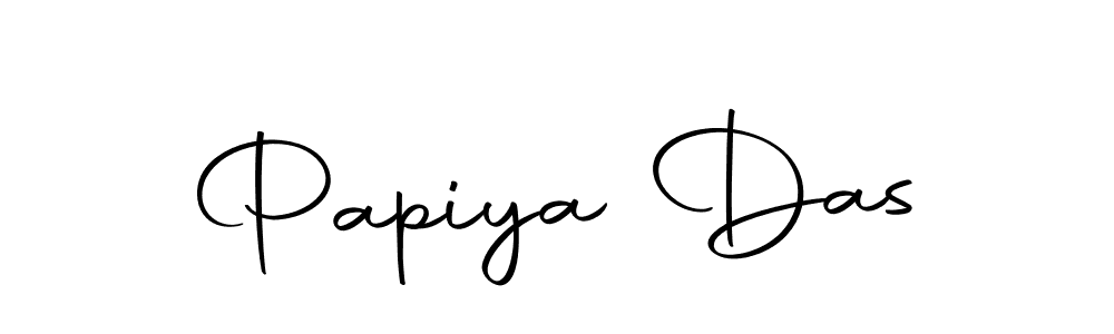 Design your own signature with our free online signature maker. With this signature software, you can create a handwritten (Autography-DOLnW) signature for name Papiya Das. Papiya Das signature style 10 images and pictures png
