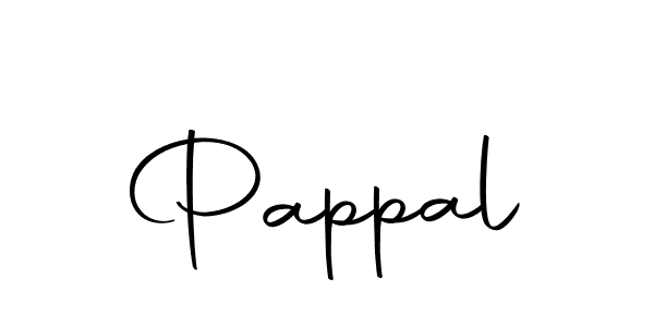 Use a signature maker to create a handwritten signature online. With this signature software, you can design (Autography-DOLnW) your own signature for name Pappal. Pappal signature style 10 images and pictures png