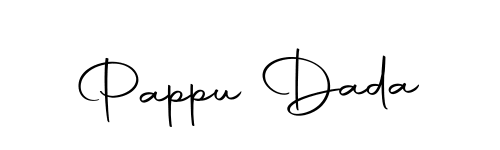 You should practise on your own different ways (Autography-DOLnW) to write your name (Pappu Dada) in signature. don't let someone else do it for you. Pappu Dada signature style 10 images and pictures png