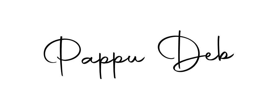 Make a beautiful signature design for name Pappu Deb. With this signature (Autography-DOLnW) style, you can create a handwritten signature for free. Pappu Deb signature style 10 images and pictures png