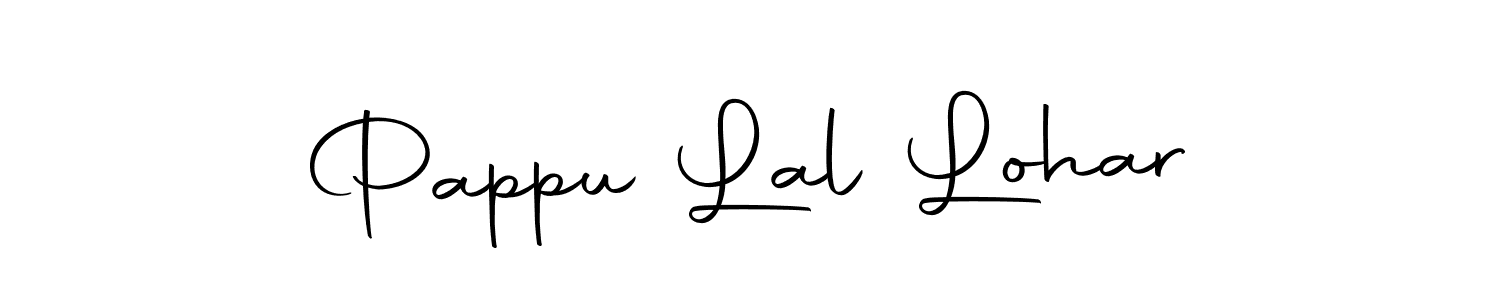Create a beautiful signature design for name Pappu Lal Lohar. With this signature (Autography-DOLnW) fonts, you can make a handwritten signature for free. Pappu Lal Lohar signature style 10 images and pictures png