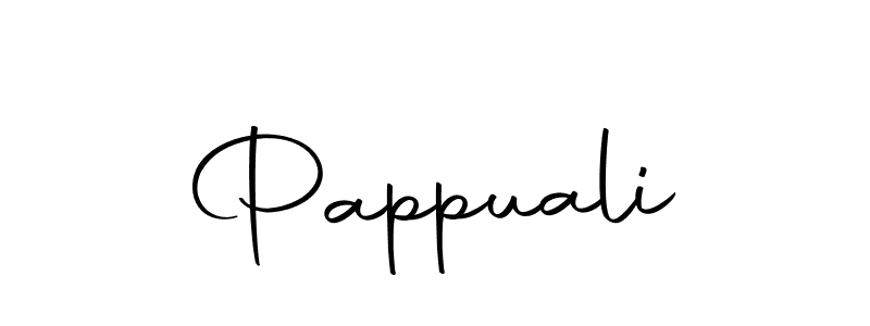 Here are the top 10 professional signature styles for the name Pappuali. These are the best autograph styles you can use for your name. Pappuali signature style 10 images and pictures png