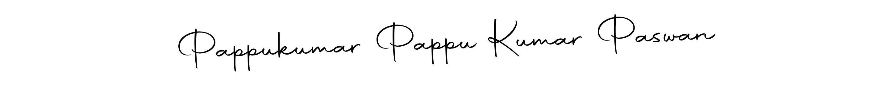 Make a beautiful signature design for name Pappukumar Pappu Kumar Paswan. With this signature (Autography-DOLnW) style, you can create a handwritten signature for free. Pappukumar Pappu Kumar Paswan signature style 10 images and pictures png