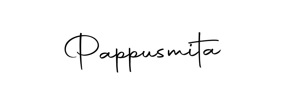 Use a signature maker to create a handwritten signature online. With this signature software, you can design (Autography-DOLnW) your own signature for name Pappusmita. Pappusmita signature style 10 images and pictures png