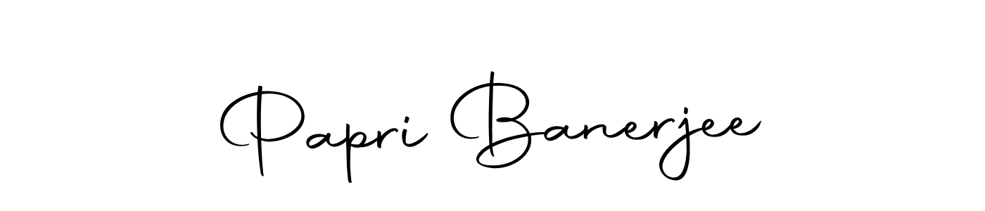 You should practise on your own different ways (Autography-DOLnW) to write your name (Papri Banerjee) in signature. don't let someone else do it for you. Papri Banerjee signature style 10 images and pictures png