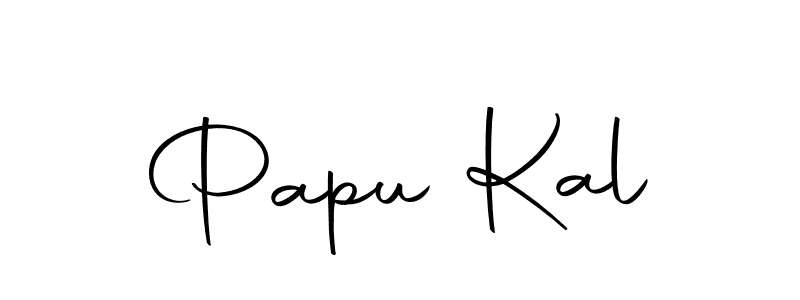 Here are the top 10 professional signature styles for the name Papu Kal. These are the best autograph styles you can use for your name. Papu Kal signature style 10 images and pictures png