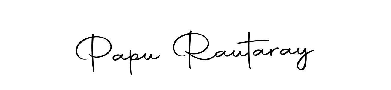 Design your own signature with our free online signature maker. With this signature software, you can create a handwritten (Autography-DOLnW) signature for name Papu Rautaray. Papu Rautaray signature style 10 images and pictures png