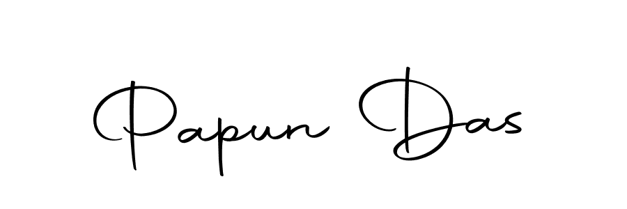 Create a beautiful signature design for name Papun Das. With this signature (Autography-DOLnW) fonts, you can make a handwritten signature for free. Papun Das signature style 10 images and pictures png