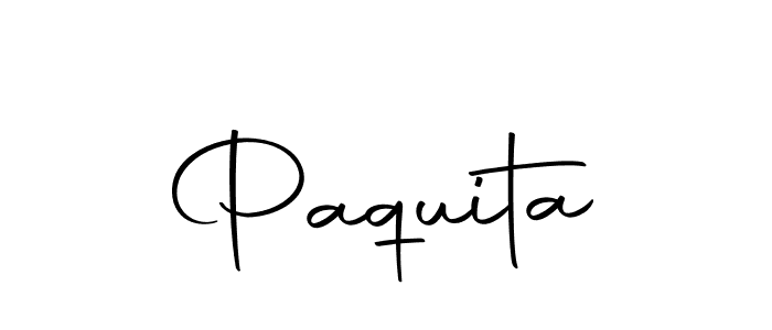 You should practise on your own different ways (Autography-DOLnW) to write your name (Paquita) in signature. don't let someone else do it for you. Paquita signature style 10 images and pictures png