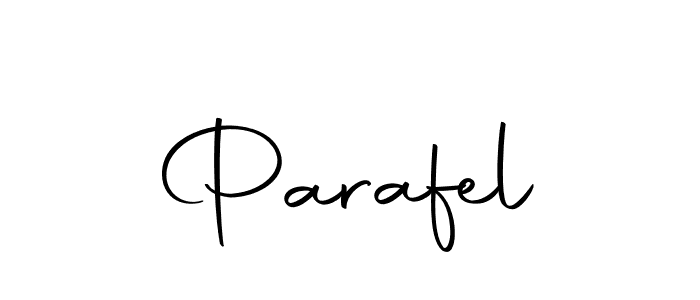 Use a signature maker to create a handwritten signature online. With this signature software, you can design (Autography-DOLnW) your own signature for name Parafel. Parafel signature style 10 images and pictures png