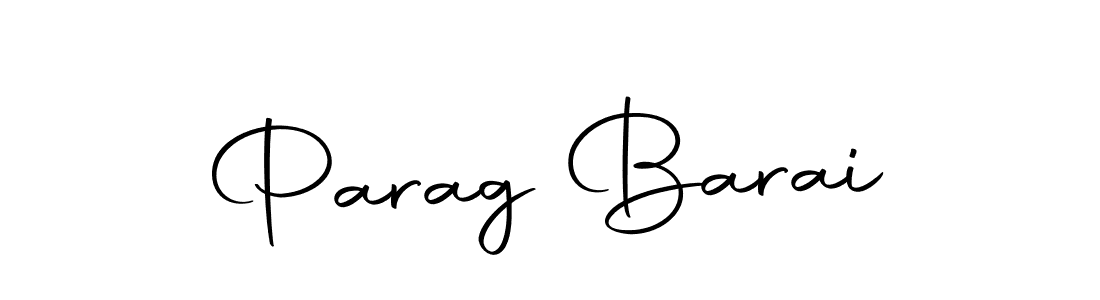 Create a beautiful signature design for name Parag Barai. With this signature (Autography-DOLnW) fonts, you can make a handwritten signature for free. Parag Barai signature style 10 images and pictures png