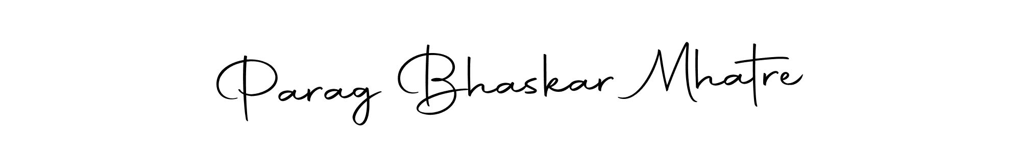 Create a beautiful signature design for name Parag Bhaskar Mhatre. With this signature (Autography-DOLnW) fonts, you can make a handwritten signature for free. Parag Bhaskar Mhatre signature style 10 images and pictures png