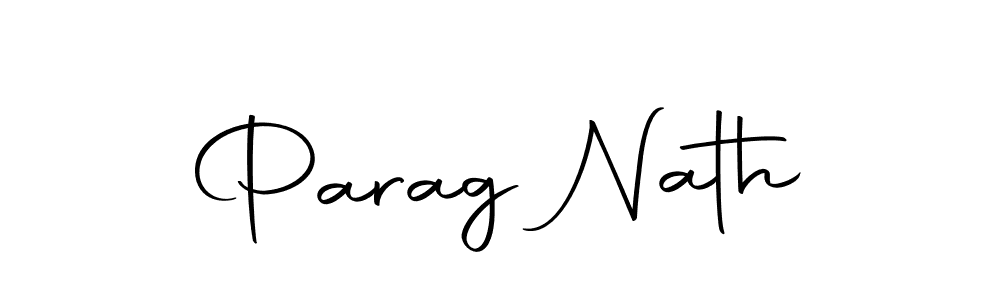 The best way (Autography-DOLnW) to make a short signature is to pick only two or three words in your name. The name Parag Nath include a total of six letters. For converting this name. Parag Nath signature style 10 images and pictures png