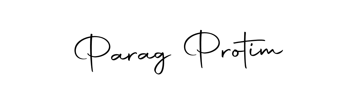 Also we have Parag Protim name is the best signature style. Create professional handwritten signature collection using Autography-DOLnW autograph style. Parag Protim signature style 10 images and pictures png