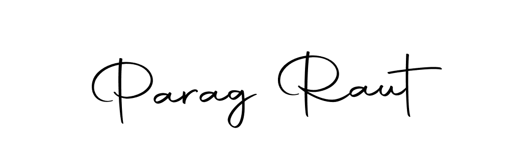 Parag Raut stylish signature style. Best Handwritten Sign (Autography-DOLnW) for my name. Handwritten Signature Collection Ideas for my name Parag Raut. Parag Raut signature style 10 images and pictures png