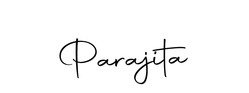 Create a beautiful signature design for name Parajita. With this signature (Autography-DOLnW) fonts, you can make a handwritten signature for free. Parajita signature style 10 images and pictures png