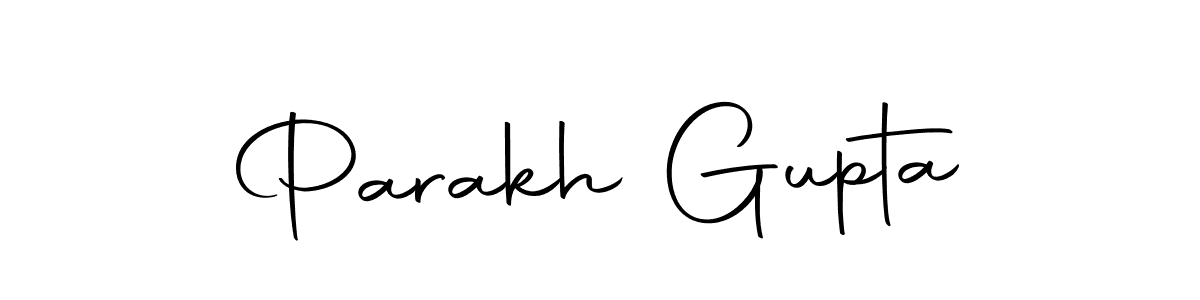 The best way (Autography-DOLnW) to make a short signature is to pick only two or three words in your name. The name Parakh Gupta include a total of six letters. For converting this name. Parakh Gupta signature style 10 images and pictures png