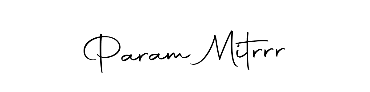 Make a beautiful signature design for name Param Mitrrr. With this signature (Autography-DOLnW) style, you can create a handwritten signature for free. Param Mitrrr signature style 10 images and pictures png