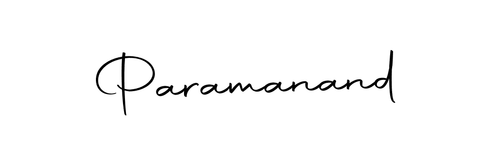 Use a signature maker to create a handwritten signature online. With this signature software, you can design (Autography-DOLnW) your own signature for name Paramanand. Paramanand signature style 10 images and pictures png