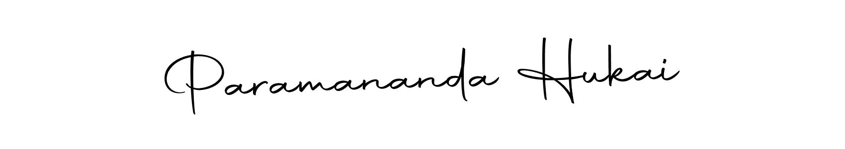 Design your own signature with our free online signature maker. With this signature software, you can create a handwritten (Autography-DOLnW) signature for name Paramananda Hukai. Paramananda Hukai signature style 10 images and pictures png