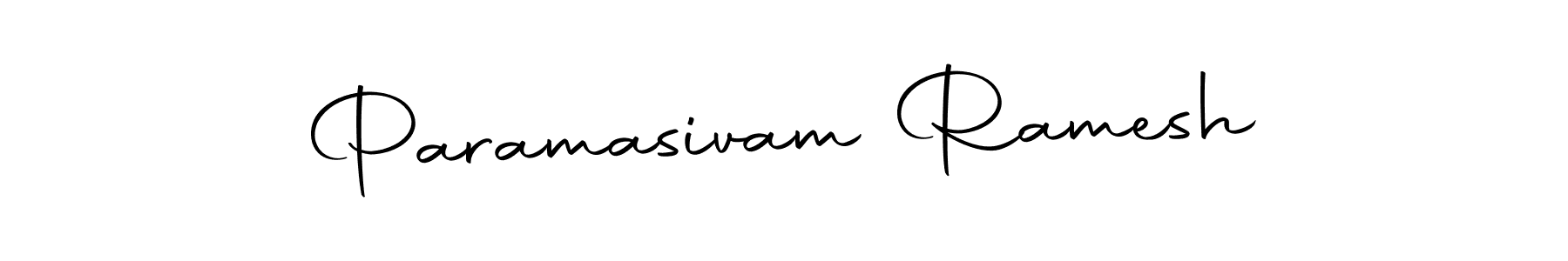 Make a beautiful signature design for name Paramasivam Ramesh. With this signature (Autography-DOLnW) style, you can create a handwritten signature for free. Paramasivam Ramesh signature style 10 images and pictures png