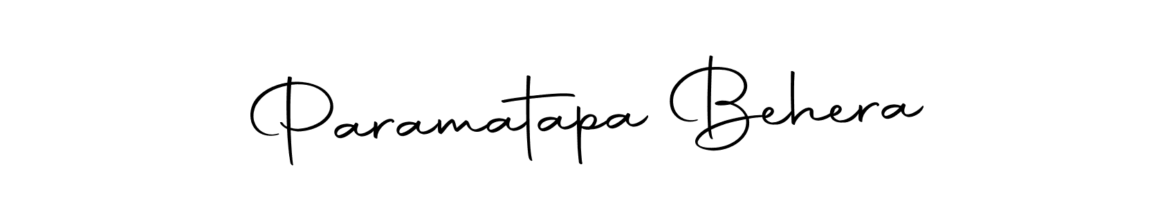 How to make Paramatapa Behera name signature. Use Autography-DOLnW style for creating short signs online. This is the latest handwritten sign. Paramatapa Behera signature style 10 images and pictures png
