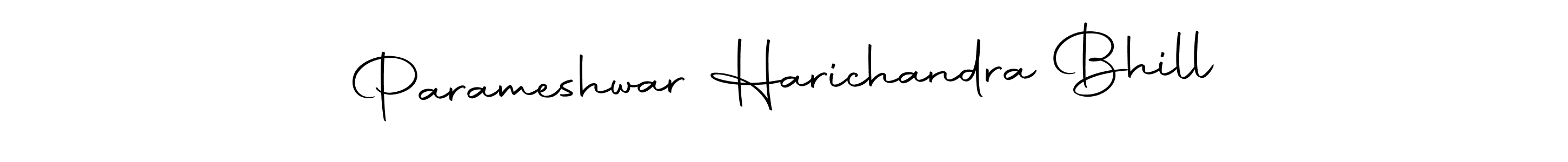 if you are searching for the best signature style for your name Parameshwar Harichandra Bhill. so please give up your signature search. here we have designed multiple signature styles  using Autography-DOLnW. Parameshwar Harichandra Bhill signature style 10 images and pictures png