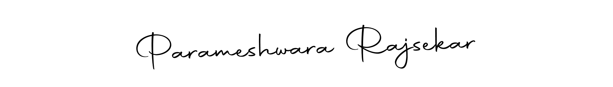 Design your own signature with our free online signature maker. With this signature software, you can create a handwritten (Autography-DOLnW) signature for name Parameshwara Rajsekar. Parameshwara Rajsekar signature style 10 images and pictures png