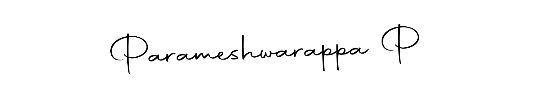 The best way (Autography-DOLnW) to make a short signature is to pick only two or three words in your name. The name Parameshwarappa P include a total of six letters. For converting this name. Parameshwarappa P signature style 10 images and pictures png