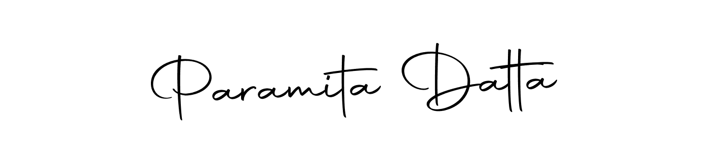 Autography-DOLnW is a professional signature style that is perfect for those who want to add a touch of class to their signature. It is also a great choice for those who want to make their signature more unique. Get Paramita Datta name to fancy signature for free. Paramita Datta signature style 10 images and pictures png