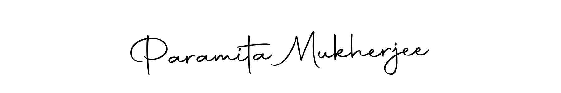 Paramita Mukherjee stylish signature style. Best Handwritten Sign (Autography-DOLnW) for my name. Handwritten Signature Collection Ideas for my name Paramita Mukherjee. Paramita Mukherjee signature style 10 images and pictures png