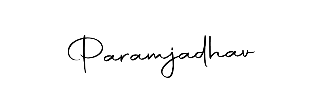 Here are the top 10 professional signature styles for the name Paramjadhav. These are the best autograph styles you can use for your name. Paramjadhav signature style 10 images and pictures png