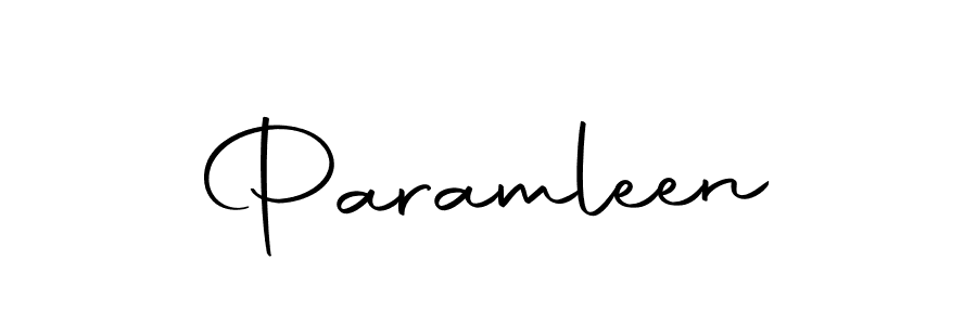 The best way (Autography-DOLnW) to make a short signature is to pick only two or three words in your name. The name Paramleen include a total of six letters. For converting this name. Paramleen signature style 10 images and pictures png