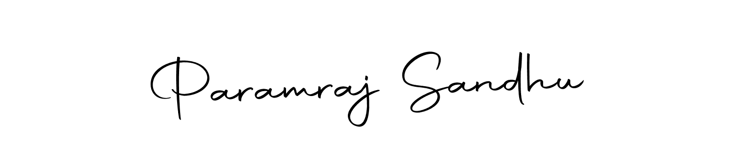 Make a beautiful signature design for name Paramraj Sandhu. With this signature (Autography-DOLnW) style, you can create a handwritten signature for free. Paramraj Sandhu signature style 10 images and pictures png