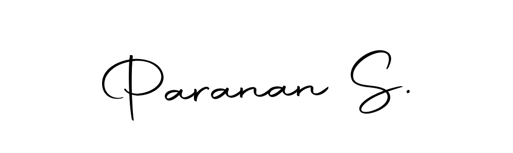 Similarly Autography-DOLnW is the best handwritten signature design. Signature creator online .You can use it as an online autograph creator for name Paranan S.. Paranan S. signature style 10 images and pictures png