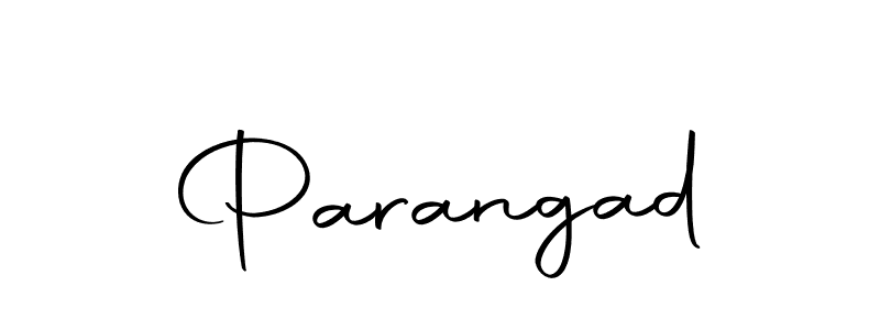 Use a signature maker to create a handwritten signature online. With this signature software, you can design (Autography-DOLnW) your own signature for name Parangad. Parangad signature style 10 images and pictures png