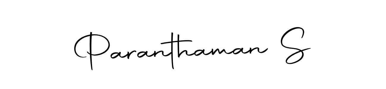 Make a beautiful signature design for name Paranthaman S. Use this online signature maker to create a handwritten signature for free. Paranthaman S signature style 10 images and pictures png