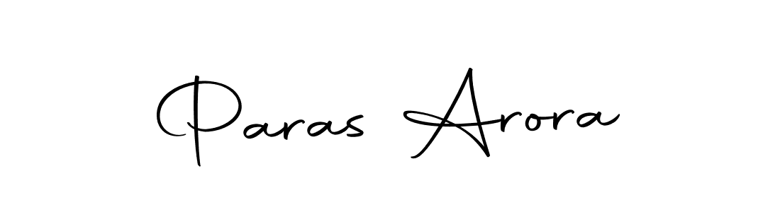 How to make Paras Arora name signature. Use Autography-DOLnW style for creating short signs online. This is the latest handwritten sign. Paras Arora signature style 10 images and pictures png