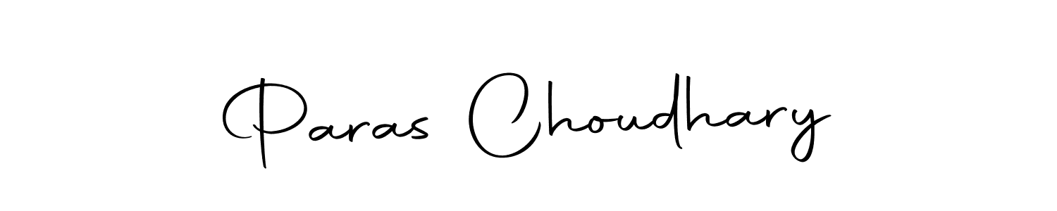 Also we have Paras Choudhary name is the best signature style. Create professional handwritten signature collection using Autography-DOLnW autograph style. Paras Choudhary signature style 10 images and pictures png