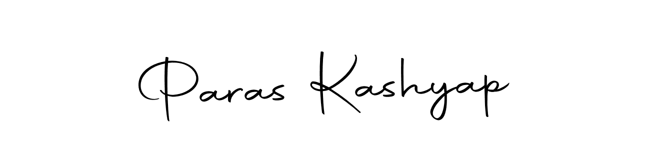 Design your own signature with our free online signature maker. With this signature software, you can create a handwritten (Autography-DOLnW) signature for name Paras Kashyap. Paras Kashyap signature style 10 images and pictures png