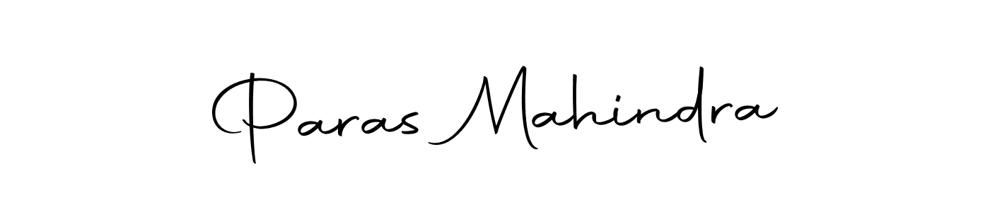 Design your own signature with our free online signature maker. With this signature software, you can create a handwritten (Autography-DOLnW) signature for name Paras Mahindra. Paras Mahindra signature style 10 images and pictures png