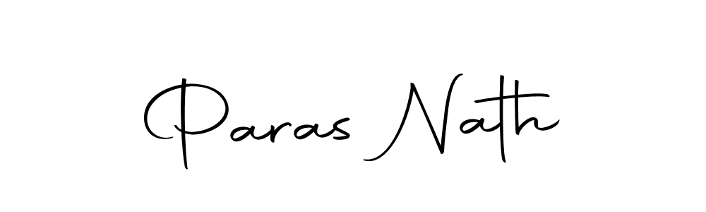Create a beautiful signature design for name Paras Nath. With this signature (Autography-DOLnW) fonts, you can make a handwritten signature for free. Paras Nath signature style 10 images and pictures png