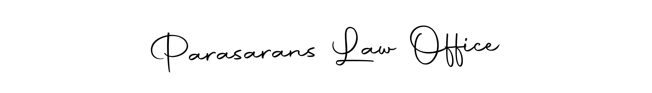 The best way (Autography-DOLnW) to make a short signature is to pick only two or three words in your name. The name Parasarans Law Office include a total of six letters. For converting this name. Parasarans Law Office signature style 10 images and pictures png