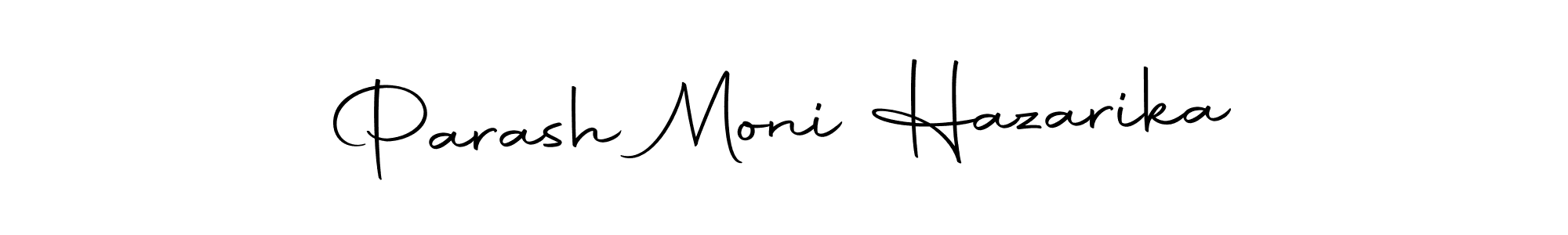 Make a beautiful signature design for name Parash Moni Hazarika. With this signature (Autography-DOLnW) style, you can create a handwritten signature for free. Parash Moni Hazarika signature style 10 images and pictures png