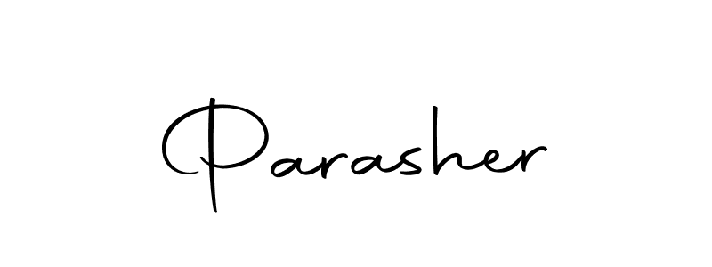 Use a signature maker to create a handwritten signature online. With this signature software, you can design (Autography-DOLnW) your own signature for name Parasher. Parasher signature style 10 images and pictures png