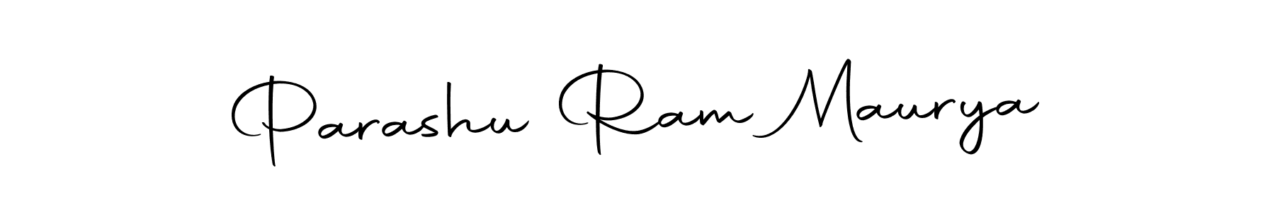 Make a beautiful signature design for name Parashu Ram Maurya. With this signature (Autography-DOLnW) style, you can create a handwritten signature for free. Parashu Ram Maurya signature style 10 images and pictures png