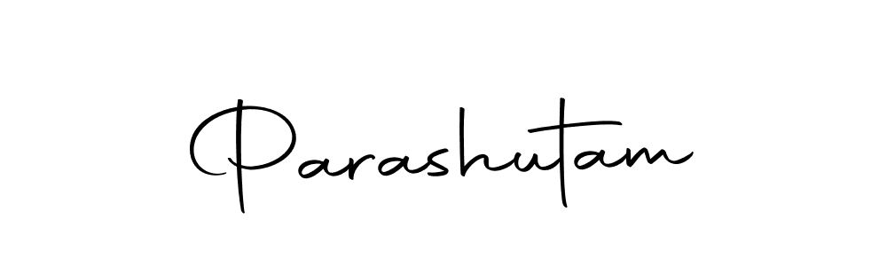 Use a signature maker to create a handwritten signature online. With this signature software, you can design (Autography-DOLnW) your own signature for name Parashutam. Parashutam signature style 10 images and pictures png