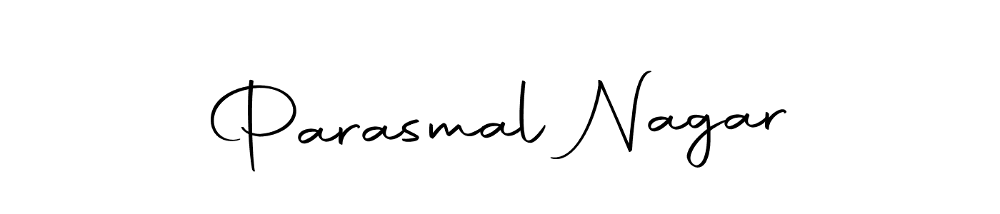Make a beautiful signature design for name Parasmal Nagar. Use this online signature maker to create a handwritten signature for free. Parasmal Nagar signature style 10 images and pictures png
